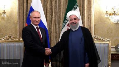 Владимир Путин - Хасан Роухани - Лидеры РФ и Ирана обсудили тему Сирии и оружейное эмбарго против Тегерана - nation-news.ru - Россия - Сирия - Иран - Анкара - Тегеран