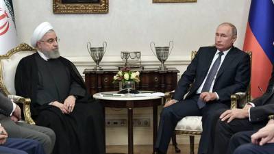 Владимир Путин - Хасан Рухани - Путин и Рухани по телефону обсудили положение дел в Сирии - russian.rt.com - Россия - Сирия - Иран