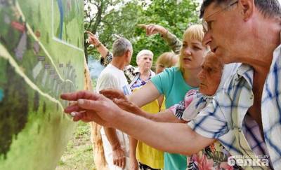 У поселка в Речицком районе, который десять лет назад спасли от вымирания, появилась историческая карта - gomel.today - Гомель - район Речицкий