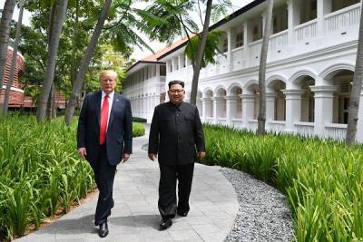 Дональд Трамп - Ким Ченын - Названо условие для новой встречи Трампа и Ким Чен Ына - eadaily.com - США - КНДР - Сингапур - Ханой