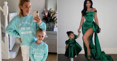 Ким Кардашьян - Серена Уильямс - Кайли Дженнер - Звезды оделись в одинаковые наряды с детьми и запустили флешмоб - ren.tv