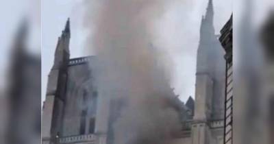 Во Франции вспыхнул пожар в одной из крупнейших готических церквей – кафедральном соборе Нанта (видео) - fakty.ua - Франция - Нант