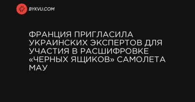 Мохаммад Джавад - Евгений Енин - Франция пригласила украинских экспертов для участия в расшифровке «черных ящиков» самолета МАУ - bykvu.com - Украина - Франция - Иран - Тегеран