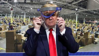 Дональд Трамп - Трамп сравнил себя в маске с персонажем вестерна - iz.ru - США - штат Оклахома - Талс
