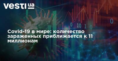 Covid-19 в мире: количество зараженных приближается к 11 миллионам - vesti.ua - Россия - США - Бразилия