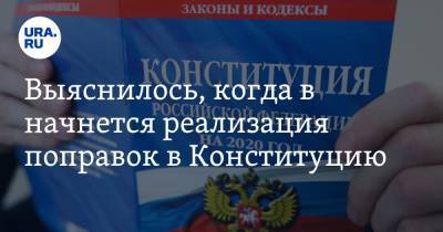 Андрей Клишаса - Выяснилось, когда в начнется реализация поправок в Конституцию - ura.news - Россия