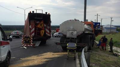 Водитель КамАЗа пострадал в ДТП с фурой в Воронежской области - vestivrn.ru - Воронеж - Воронежская обл.