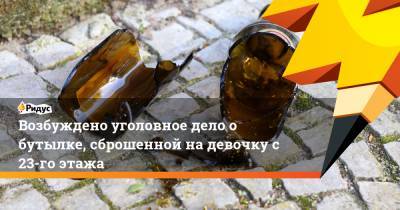 Возбуждено уголовное дело о бутылке, сброшенной на девочку с 23-го этажа - ridus.ru - Россия - Московская обл. - Красногорск