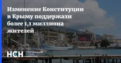 Михаил Малышев - Изменение Конституции в Крыму поддержали более 1,1 миллиона жителей - nsn.fm - Крым