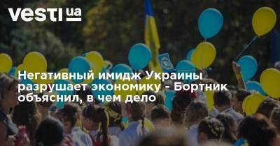 Руслан Бортник - Негативный имидж Украины разрушает экономику - Бортник объяснил, в чем дело - vesti.ua - Украина
