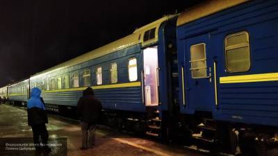 Украинцы записали видео из затопленного дождем пассажирского поезда - nation-news.ru - Херсон