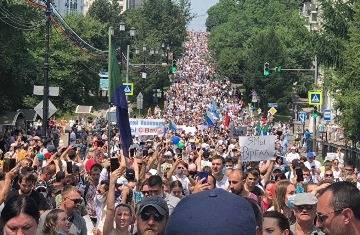 Сколько времени должны еще митинговать хабаровчане, чтобы на них обратил внимание Путин - online812.ru - Санкт-Петербург - Хабаровск