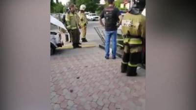 Видео с места ДТП: Под Ростовом в ДТП с полицейским автомобилем погибла женщина - piter.tv - Ростовская обл. - Батайск