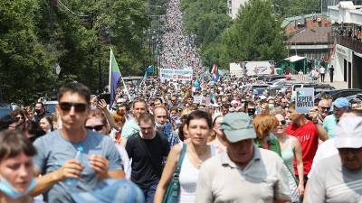 Почему ведущие телевизионные каналы не освещают события в Хабаровске, как будто в родной стране ничего серьезного не происходит - apral.ru - Хабаровск