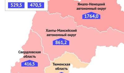 На Урале за последнюю неделю выросло число заболевших COVID-19 - nashgorod.ru - Россия - Челябинская обл. - Тюменская обл. - Курганская обл. - Югра - окр. Янао