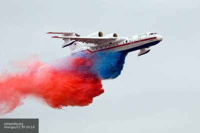 Самолет Бе-200 "Александр Мамкин" прибыл в Ленобласть для участия в параде в честь дня ВМФ - politros.com - Ленинградская обл. - Полоцк