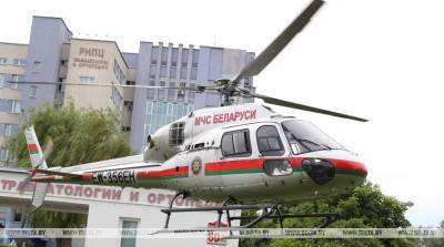 Доставка в больницу на вертолете - Караник рассказал о перспективах развития скорой помощи - belta.by - Минск