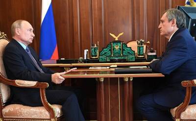В.Путин - Владимир Владимирович - Николай Шульгинов - Встреча с главой «РусГидро» Николаем Шульгиновым - kremlin.ru