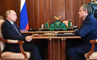 Владимир Путин - Николай Шульгинов - Глава "РусГидро" доложил Путину о развитии энергетики в стране - tvc.ru