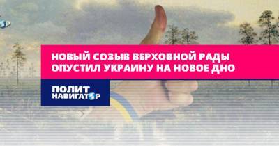 Алексей Муратов - Новый созыв Верховной рады опустил Украину на новое дно - politnavigator.net - Украина - Донецкая обл.