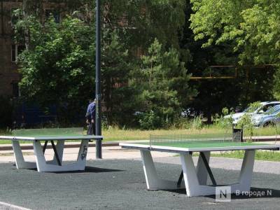 Вандалы вырвали теннисные столы и скамейки в сквере Прыгунова - vgoroden.ru - район Автозаводский