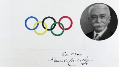 Пьер Де-Кубертен - Олимпийские кольца за 100 тыс. евро. Рисунок де Кубертена выставили на аукцион - vesti.ru