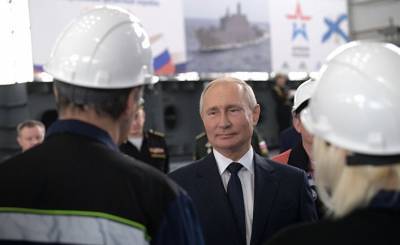 Владимир Путин - ABC (Испания): Путин показывает мощь ВМФ, чтобы запугать Украину - inosmi.ru - Россия - Украина - Киев - Крым - Санкт-Петербург - Испания - Северодвинск - Черное Море