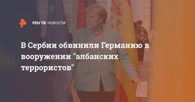 Ангела Меркель - Александр Вулин - В Сербии обвинили Германию в вооружении "албанских террористов" - ren.tv - Германия - Берлин - Сербия - Косово - Албания - Приштина