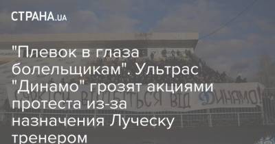 Мирча Луческу - "Плевок в глаза болельщикам". Ультрас "Динамо" грозят акциями протеста из-за назначения Луческу тренером - strana.ua - Луческ