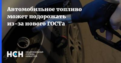 Алексей Смирнов - Автомобильное топливо может подорожать из-за нового ГОСТа - nsn.fm