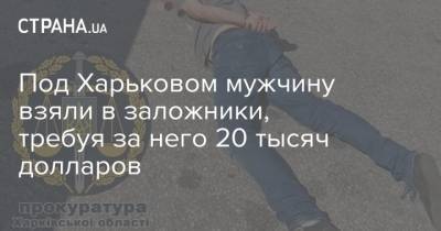 Под Харьковом мужчину взяли в заложники, требуя за него 20 тысяч долларов - strana.ua - Харьковская обл. - Харьков - Полтава