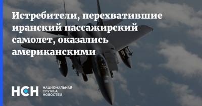 Истребители, перехватившие иранский пассажирский самолет, оказались американскими - nsn.fm - США - Иран