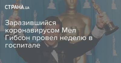Стивен Сигал - Заразившийся коронавирусом Мел Гибсон провел неделю в госпитале - strana.ua - Англия