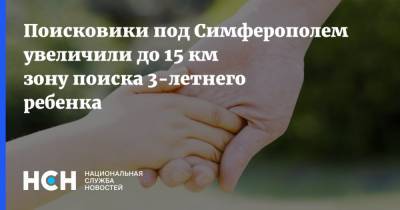 Поисковики под Симферополем увеличили до 15 км зону поиска 3-летнего ребенка - nsn.fm - Симферополь - район Симферопольский