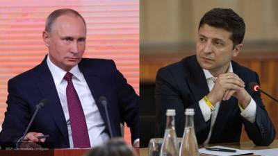 Владимир Зеленский - Владимир Путин - Путин по телефону поговорил с Зеленским о Донбассе - nation-news.ru - Россия - Украина - Луганская обл. - Донецкая обл.
