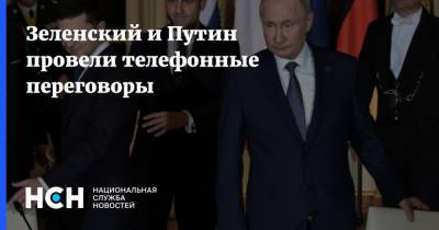 Владимир Зеленский - Владимир Путин - Зеленский и Путин провели телефонные переговоры - nsn.fm - Россия - Украина