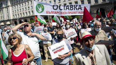 Иван Гешев - В Болгарии протестующие вновь потребовали отставки правительства - iz.ru - Болгария - София - Sofia