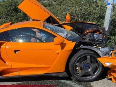 Экс-пилот «Формулы-1» разбил роскошный McLaren стоимостью миллион евро - golos.ua - Украина - Монако