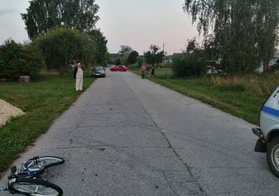 В Ухоловском районе восьмилетний велосипедист влете в мотоцикл - ya62.ru - Рязанская обл.