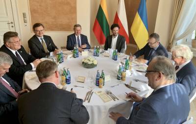 Яцек Чапутович - Украина, Польша и Литва проводят переговоры в Люблине - rbc.ua - Украина - Польша - Литва - Линас