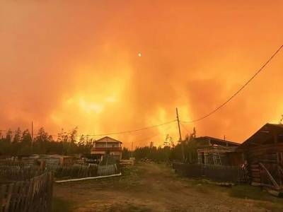 Сибирь в огне: сёла окружили масштабные лесные пожары - inform-ua.info - Россия - Среднеколымск