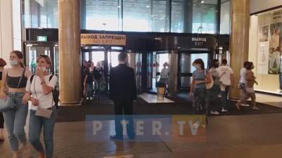 Девушка обвинила охранников ТРЦ "Галерея" в избиении за отсутствие маски - piter.tv - Санкт-Петербург - Охранник