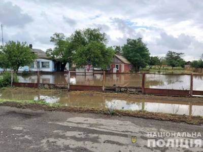 В Херсонской области в результате ливневого дождя затопило село - golos.ua - Украина - Херсонская обл. - район Генический