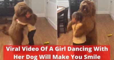 Более 7,5 млн просмотров: танцующая с большим псом малышка покорила сеть - ru.armeniasputnik.am - штат Мэн