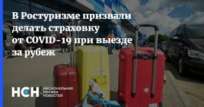 Зарина Догузова - В Ростуризме призвали делать страховку от COVID-19 при выезде за рубеж - nsn.fm