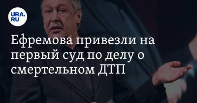 Михаил Ефремов - Эльман Пашаев - Ефремова привезли на первый суд по делу о смертельном ДТП - ura.news