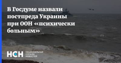 Антониу Гутерреш - Руслан Бальбек - Сергей Кислиц - В Госдуме назвали постпреда Украины при ООН «психически больным» - nsn.fm - Россия - Украина - Киев - Крым