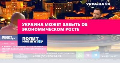 Дмитрий Гордон - Украина может забыть об экономическом росте - politnavigator.net - Украина - Киев