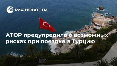 Майя Ломидзе - АТОР предупредила о возможных рисках при поездке в Турцию - ria.ru - Россия - Турция - Танзания