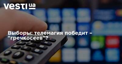 Выборы: телемагия победит – "гречкосеев"? - vesti.ua - Украина